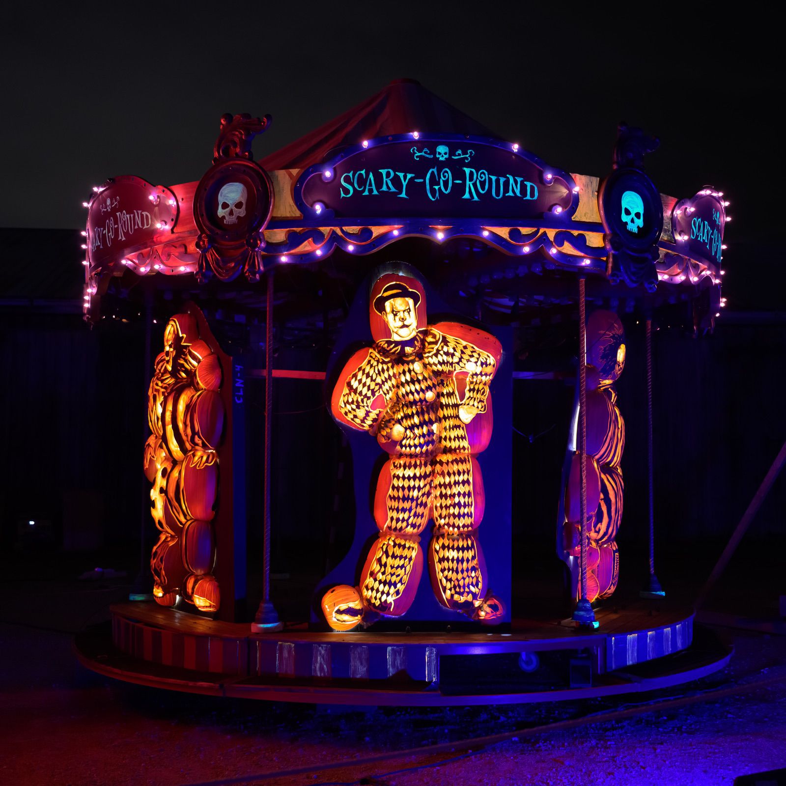 Pumpkin Carousel Display